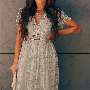Boho style dress X-LARGE